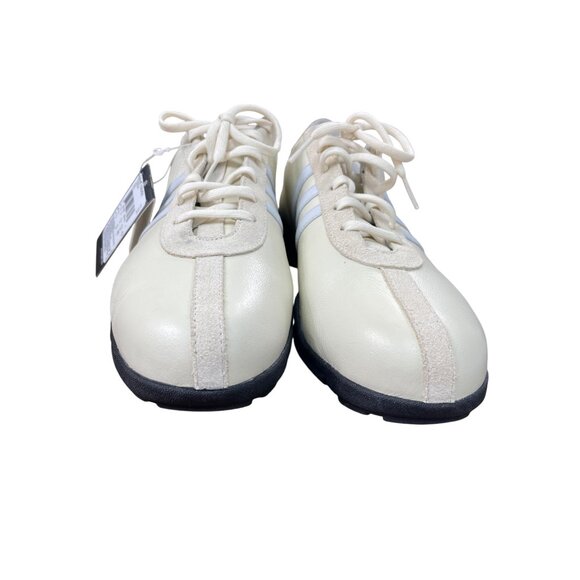 Adidas Driver Isabelle womans beige Leather golf sneakers Size 9 SKU 8791 - Picture 9 of 16
